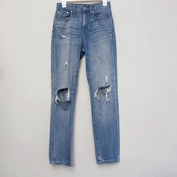 Madewell Denim - Madewell The perfect vintage jean distressed casual straight leg